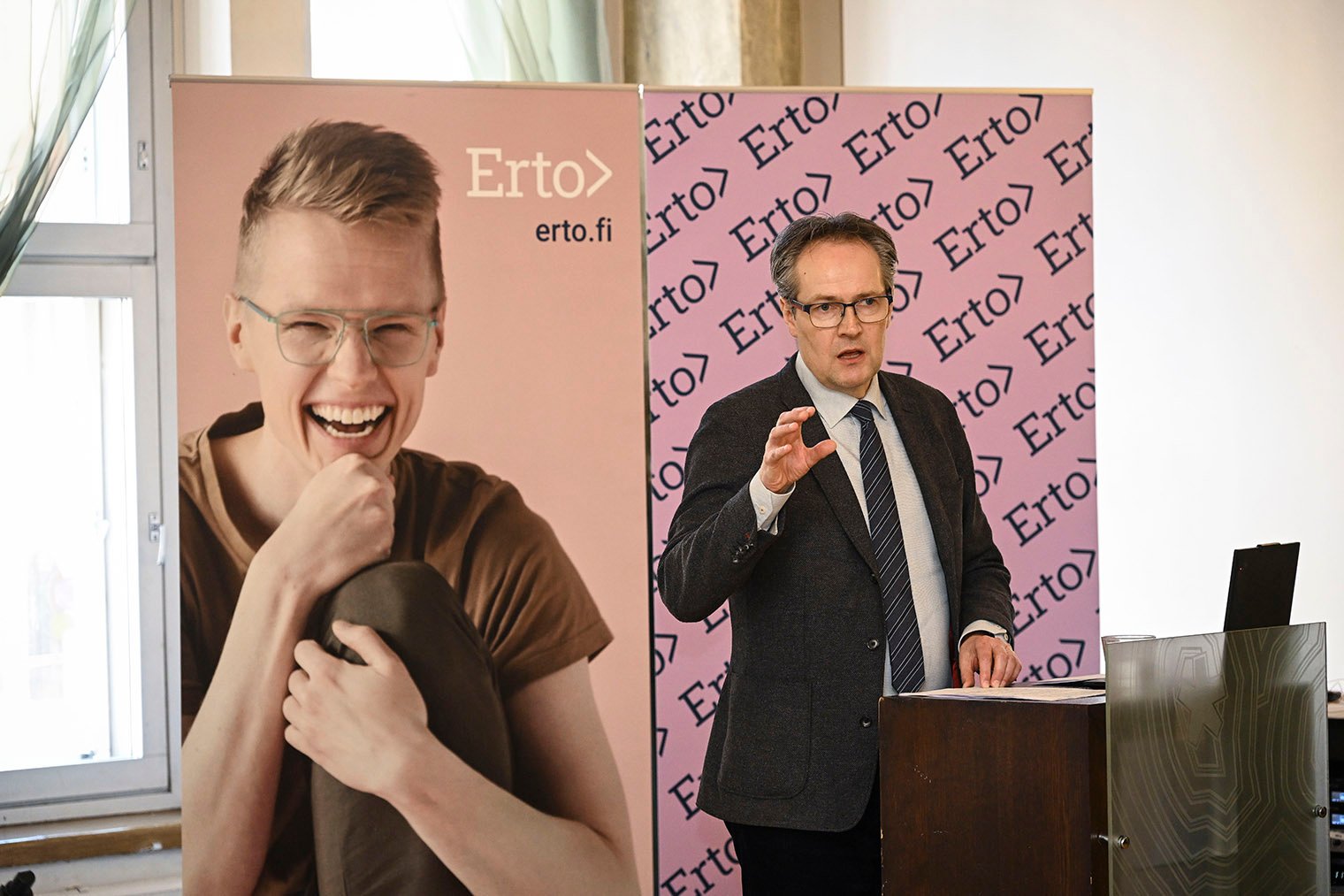 Juri Aaltosen avauspuheenvuoro edustajiston järjestäytymiskokouksessa 14.2.2026